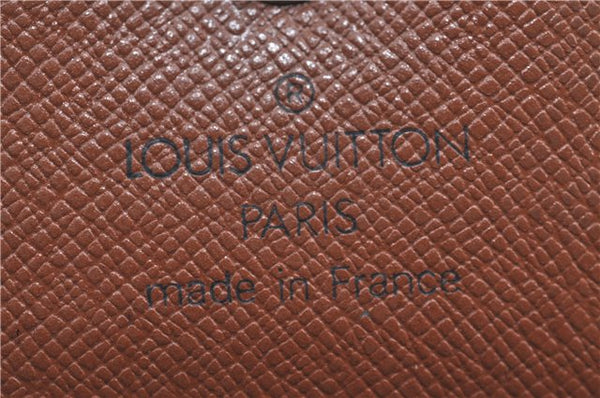 Auth Louis Vuitton Monogram Portefeuille Elise Purse Wallet M61654 LV H6362