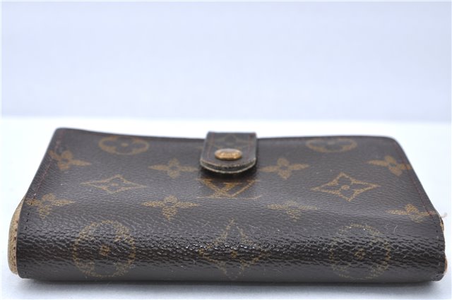 Auth Louis Vuitton Monogram Porte Monnaie Billets Viennois M61663 Wallet H6363