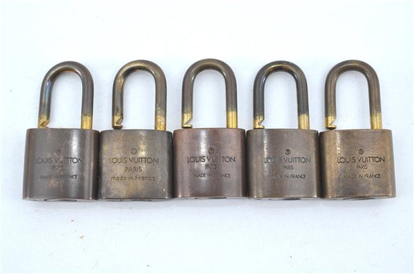 Authentic Louis Vuitton Padlock Gold 10Set LV H6398