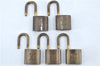 Authentic Louis Vuitton Padlock Gold 10Set LV H6398