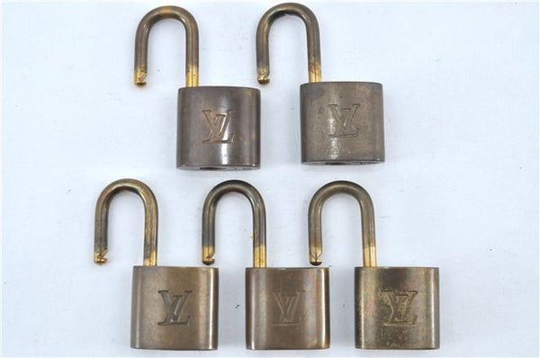 Authentic Louis Vuitton Padlock Gold 10Set LV H6398