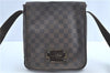 Auth Louis Vuitton Damier Brooklyn PM Shoulder Cross Body Bag N51210 LV H6401