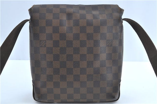 Auth Louis Vuitton Damier Brooklyn PM Shoulder Cross Body Bag N51210 LV H6401