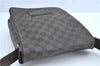 Auth Louis Vuitton Damier Brooklyn PM Shoulder Cross Body Bag N51210 LV H6401