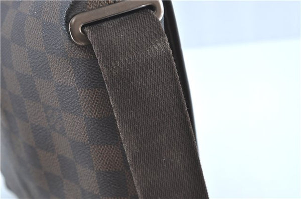 Auth Louis Vuitton Damier Brooklyn PM Shoulder Cross Body Bag N51210 LV H6401