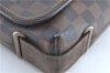 Auth Louis Vuitton Damier Brooklyn PM Shoulder Cross Body Bag N51210 LV H6401