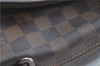 Auth Louis Vuitton Damier Brooklyn PM Shoulder Cross Body Bag N51210 LV H6401