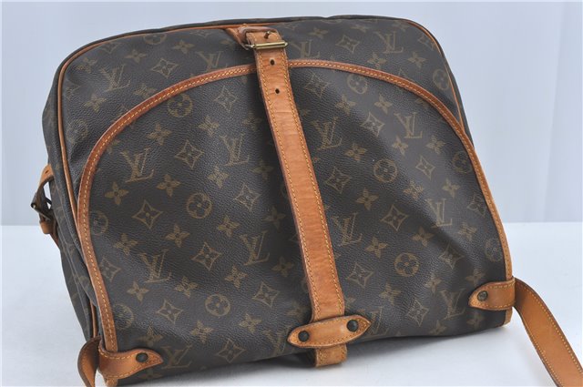Authentic Louis Vuitton Monogram Saumur 35 Shoulder Cross Bag M42254 LV H6410