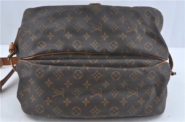 Authentic Louis Vuitton Monogram Saumur 35 Shoulder Cross Bag M42254 LV H6410