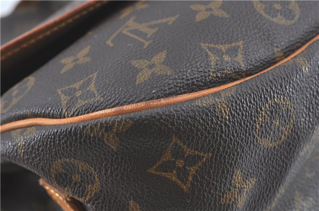 Authentic Louis Vuitton Monogram Saumur 35 Shoulder Cross Bag M42254 LV H6410
