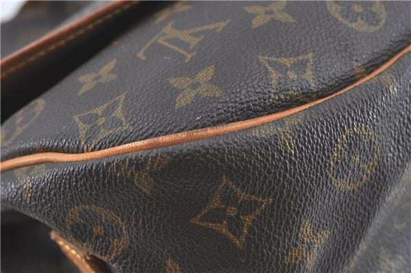 Authentic Louis Vuitton Monogram Saumur 35 Shoulder Cross Bag M42254 LV H6410