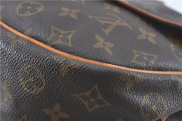 Authentic Louis Vuitton Monogram Saumur 35 Shoulder Cross Bag M42254 LV H6410