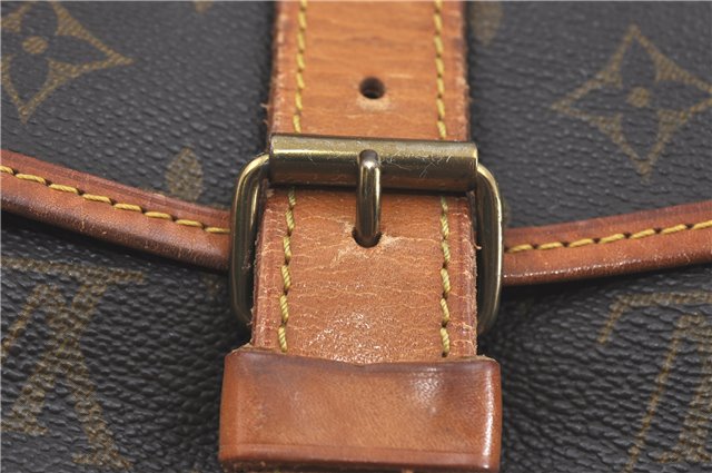 Authentic Louis Vuitton Monogram Saumur 35 Shoulder Cross Bag M42254 LV H6410