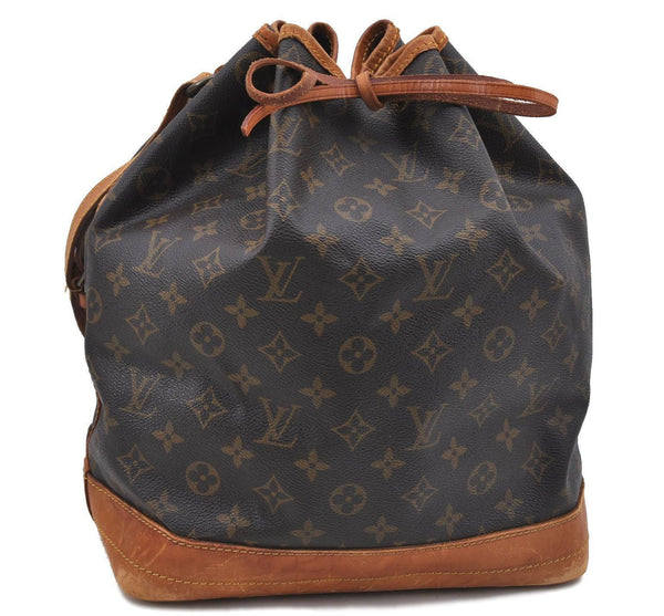 Authentic Louis Vuitton Monogram Noe Shoulder Bag M42224 LV H6412