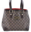 Authentic Louis Vuitton Damier Hampstead PM Shoulder Tote Bag N51205 LV H6450