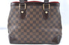 Authentic Louis Vuitton Damier Hampstead PM Shoulder Tote Bag N51205 LV H6450