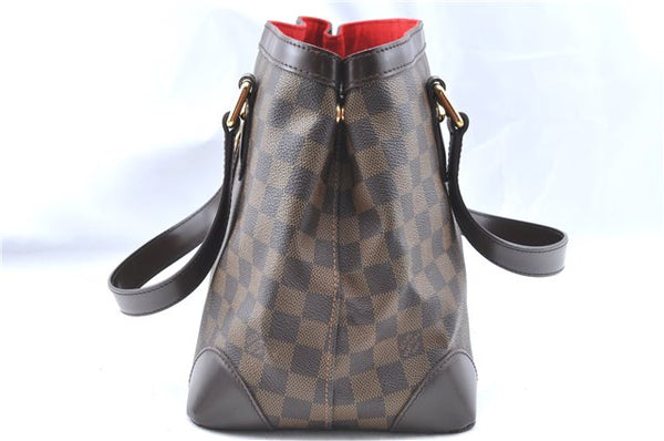 Authentic Louis Vuitton Damier Hampstead PM Shoulder Tote Bag N51205 LV H6450