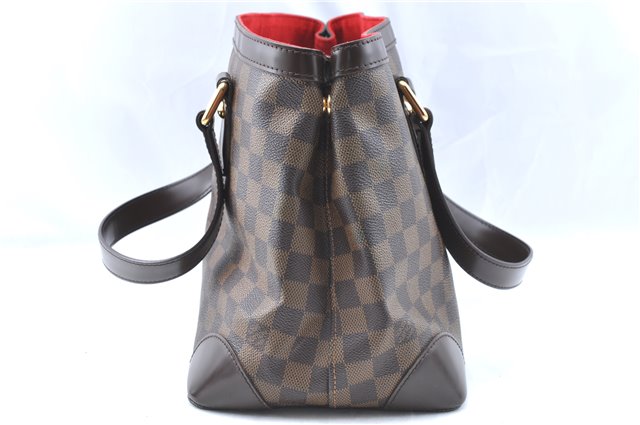 Authentic Louis Vuitton Damier Hampstead PM Shoulder Tote Bag N51205 LV H6450