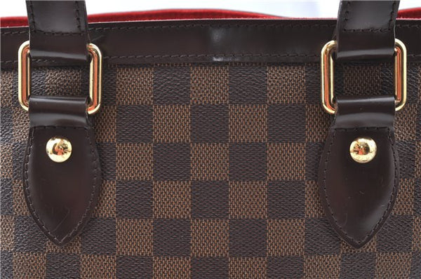 Authentic Louis Vuitton Damier Hampstead PM Shoulder Tote Bag N51205 LV H6450