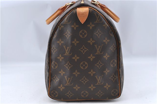 Authentic Louis Vuitton Monogram Speedy 40 Hand Boston Bag M41522 LV H6455