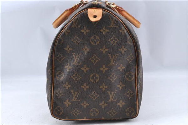 Authentic Louis Vuitton Monogram Speedy 40 Hand Boston Bag M41522 LV H6455