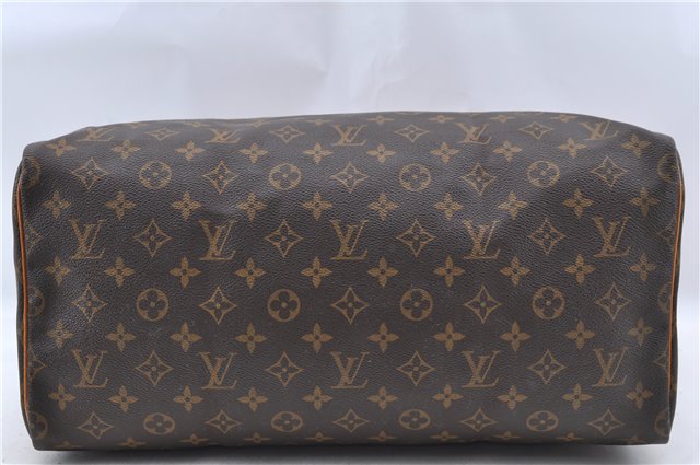 Authentic Louis Vuitton Monogram Speedy 40 Hand Boston Bag M41522 LV H6455