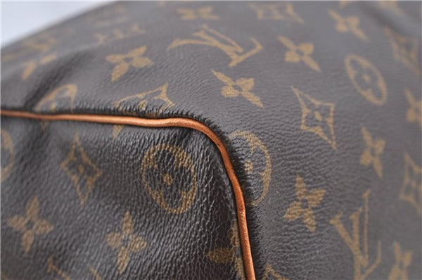 Authentic Louis Vuitton Monogram Speedy 40 Hand Boston Bag M41522 LV H6455