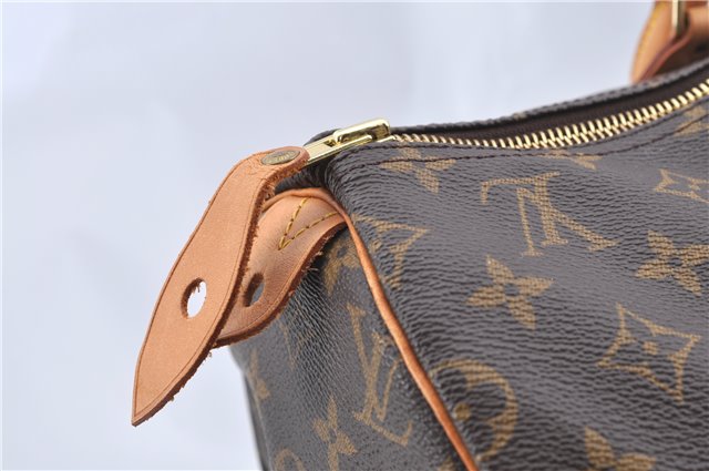 Authentic Louis Vuitton Monogram Speedy 40 Hand Boston Bag M41522 LV H6455