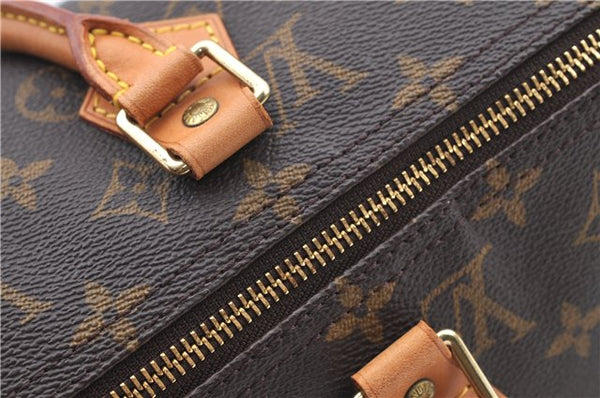Authentic Louis Vuitton Monogram Speedy 40 Hand Boston Bag M41522 LV H6455