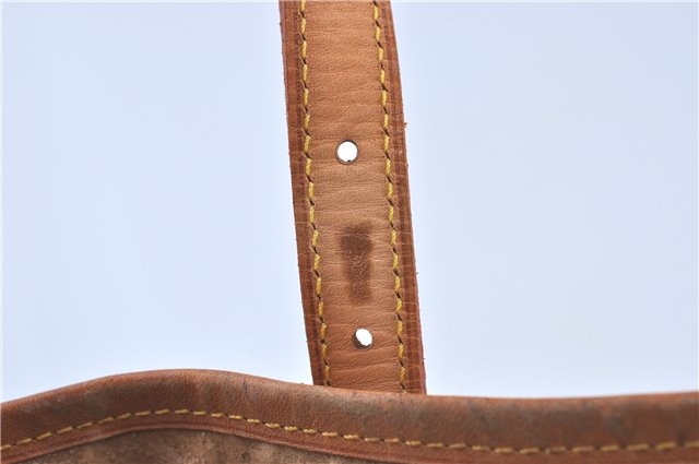 Authentic Louis Vuitton Monogram Bucket GM Shoulder Bag M42236 LV Junk H6459