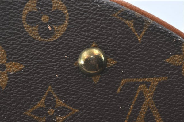 Authentic Louis Vuitton Monogram Bucket GM Shoulder Bag M42236 LV Junk H6459