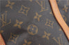 Authentic Louis Vuitton Monogram Bucket GM Shoulder Bag M42236 LV Junk H6459