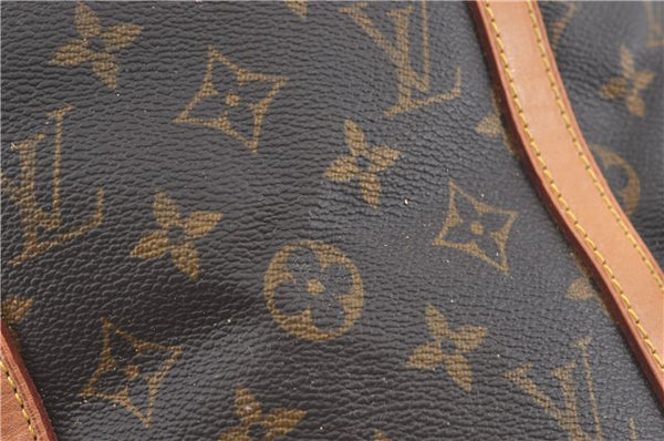 Authentic Louis Vuitton Monogram Bucket GM Shoulder Bag M42236 LV Junk H6459