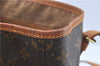 Authentic Louis Vuitton Monogram Bucket GM Shoulder Bag M42236 LV Junk H6459