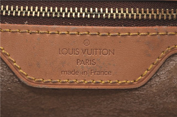 Authentic Louis Vuitton Monogram Bucket GM Shoulder Bag M42236 LV Junk H6459