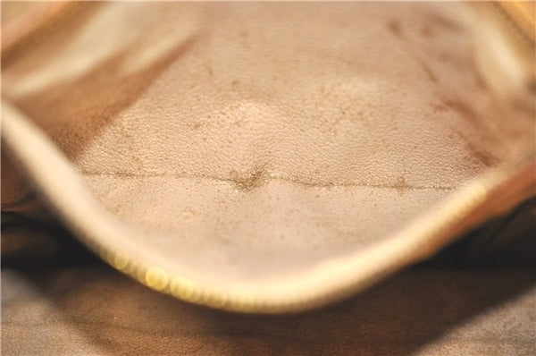 Authentic Louis Vuitton Monogram Bucket GM Shoulder Bag M42236 LV Junk H6459