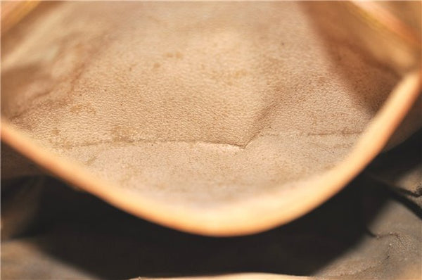 Authentic Louis Vuitton Monogram Bucket GM Shoulder Bag M42236 LV Junk H6459