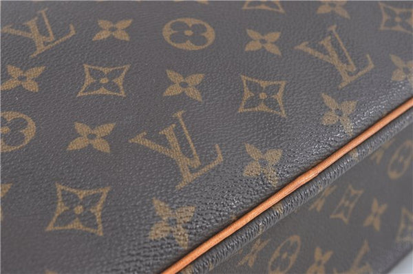 Authentic Louis Vuitton Monogram Cite GM Shoulder Bag M51181 LV H6510