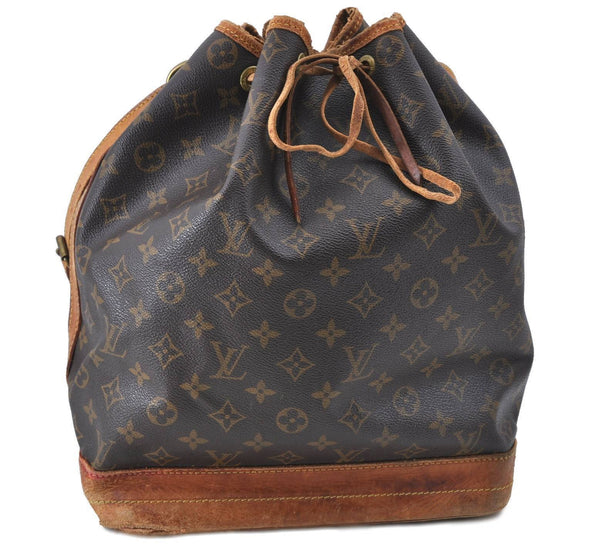 Authentic Louis Vuitton Monogram Noe Shoulder Bag M42224 LV H6554