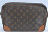 Auth Louis Vuitton Monogram Trocadero 30 Shoulder Cross Body Bag M51272 LV H6602