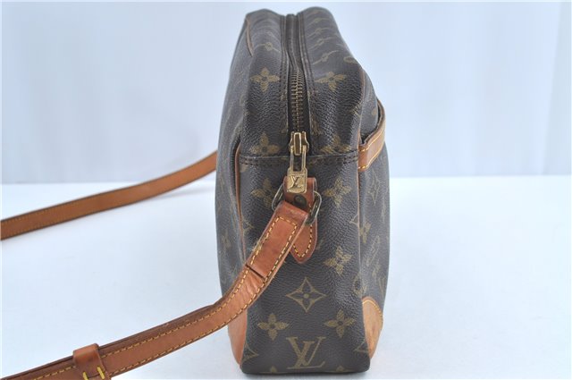 Auth Louis Vuitton Monogram Trocadero 30 Shoulder Cross Body Bag M51272 LV H6602