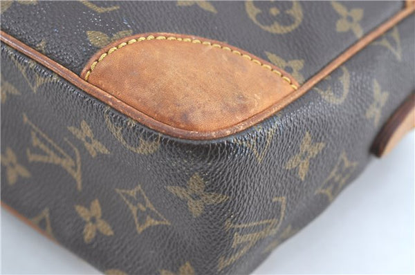 Auth Louis Vuitton Monogram Trocadero 30 Shoulder Cross Body Bag M51272 LV H6602