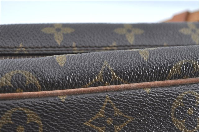 Auth Louis Vuitton Monogram Trocadero 30 Shoulder Cross Body Bag M51272 LV H6602