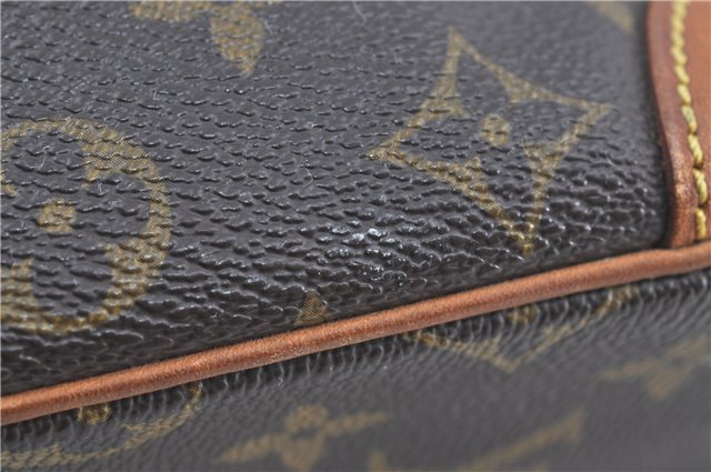 Auth Louis Vuitton Monogram Trocadero 30 Shoulder Cross Body Bag M51272 LV H6602