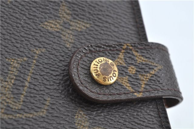 Authentic Louis Vuitton Monogram Agenda PM Day Planner Cover R20005 LV H6606