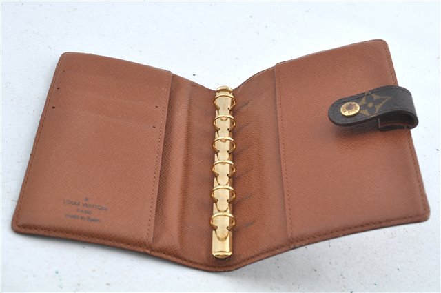 Authentic Louis Vuitton Monogram Agenda PM Day Planner Cover R20005 LV H6606