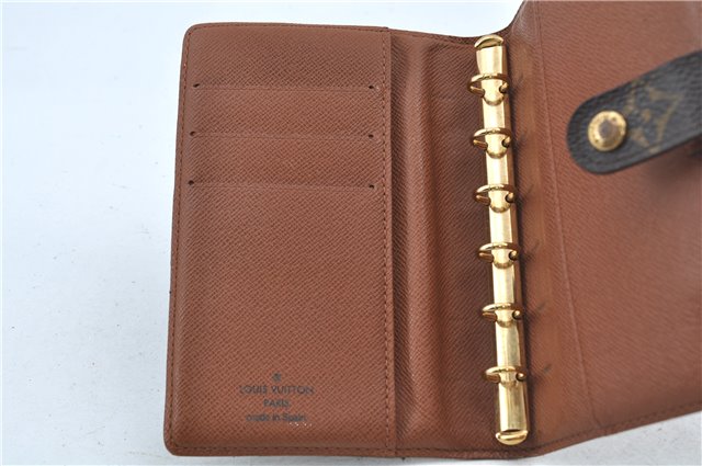 Authentic Louis Vuitton Monogram Agenda PM Day Planner Cover R20005 LV H6606