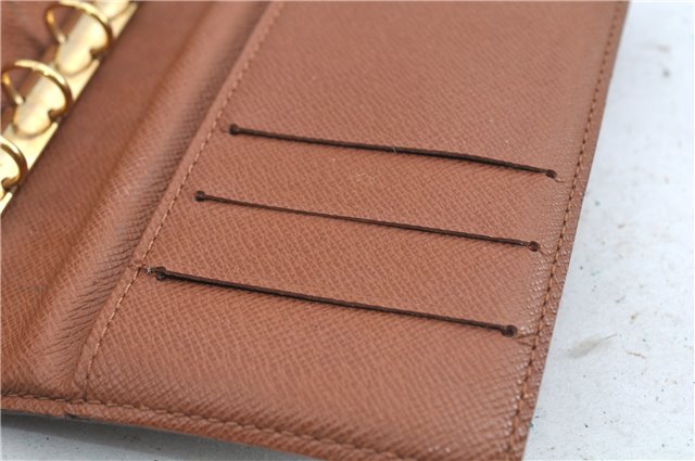 Authentic Louis Vuitton Monogram Agenda PM Day Planner Cover R20005 LV H6606