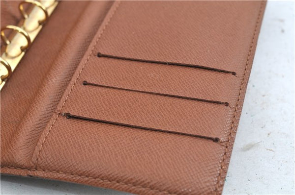 Authentic Louis Vuitton Monogram Agenda PM Day Planner Cover R20005 LV H6606
