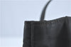 Authentic PRADA Nylon Leather Shoulder Hand Tote Bag Black H6613